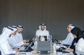 سلطان بن أحمد القاسمي يترأس اجتماع مجلس الشارقة للإعلام بحديقة بحيص الجيولوجية