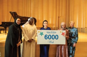 بالموسيقى.. أمنية تبلغ الرقم 6000 في مسيرتها الإنسانية النبيلة
