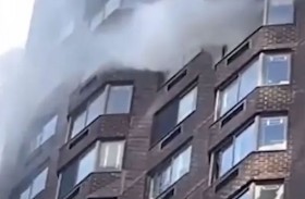 حريق بطارية سكوتر يوقع عشرات الإصابات