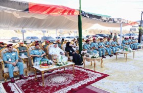 شرطة رأس الخيمة تحتفل بعيد الاتحاد الـ 54