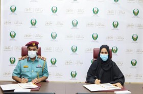 هيئة النقل -عجمان توقع اتفاقية تعاون مع الإدارة العامة للدفاع المدني