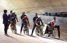 منتخبنا الوطني للدراجات يحطم رقمه السابق «بالمطاردة الفرقية» في آسيوية المضمار بالهند