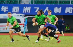 الرجبي يواجه الصين تايبيه والهند في افتتاح سباعيات آسيا 