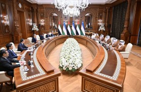 رئيس أوزبكستان يستقبل وزير الطاقة والبنية التحتية .. ويؤكدان قوة العلاقات الاقتصادية المزدهرة بين البلدين