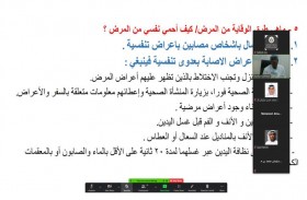 مجلس مدينة دبا الحصن بالتعاون مع الطب الوقائي يوعي بالإجراءات الاحترازية لفيروس كورونا 