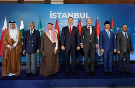 المرر يترأس وفد الدولة المشارك في الاجتماع الوزاري حول غزة في إسطنبول