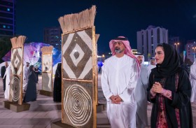 عمار بن حميد يفتتح فعاليات مهرجان المربعة للفنون في عجمان بمشاركة 150 فناناً عالمياً
