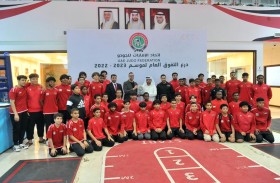 «الفجيرة للفنون القتالية» يهدي درع التفوق في الجودو إلى محمد الشرقي