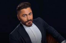 تامر حسني يحمل رسالة حب للجمهور العالمي في إكسبو 2020 دبي