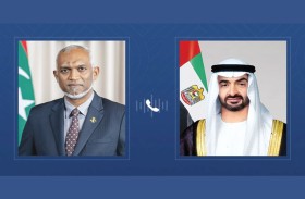 رئيس الدولة يتلقى اتصالاً هاتفياً من رئيس المالديف بحثا خلاله مستجدات الأوضاع الإقليمية