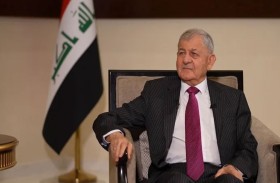 الرئيس العراقي: انتهت الأزمة والعمل جار على البنية التحتية