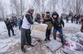 هيئة الأعمال الخيرية العالمية تطلق حملة صقيع الشتاء