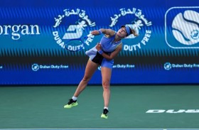 المصنفات يتقدمن ومفاجآت مبكرة في منافسات بطولة سوق دبي الحرة للتنس