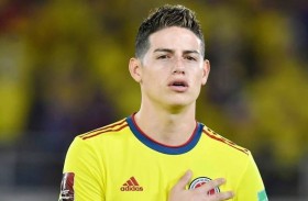  إدخال قائد كولومبيا خاميس رودريغيس إلى المستشفى