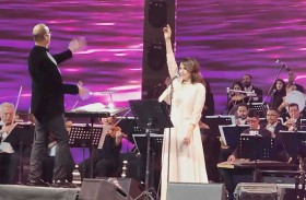 لحظات من حفل ماجدة الرومي في مصر تُثير تفاعلًا واسعاً 