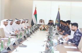 زايد بن حمد بن حمدان آل نهيان يزور شرطة الفجيرة ويطلع على جهودها في مكافحة المخدرات