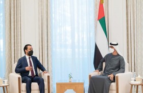 محمد بن زايد يبحث مع رئيس مجلس النواب العراقي العلاقات الأخوية ودور البرلمانات العربية في تبني قضايا شعوبها وترسيخ التضامن العربي
