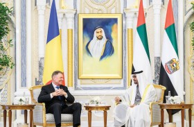 رئيس الدولة والرئيس الروماني يبحثان علاقات البلدين والقضايا الإقليمية