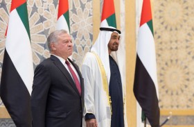  رئيـس الــدولة يســتقبل مــلك الأردن