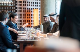 رئيس الدولة يبحث مع وزير الخارجية الأميركي علاقات التعاون الإستراتيجي وأهمية ترسيخ الأمن والسلام في المنطقة