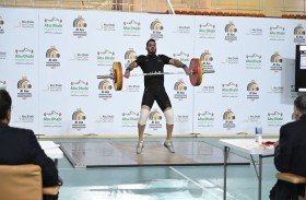 «ليوا الدولي» يستضيف فعاليات رفع الأثقال للكبار والناشئين.