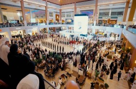 انطلاق مسيرة أبطال خط الدفاع الأول في ياس مول تكريماً لرموز العطاء الوطني