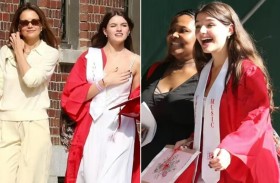 ابنة توم كروز تتخرج .. ووالدها بحفل تايلور سويفت 