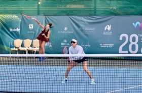 احتدام المنافسة في «دولية الحبتور» لتنس السيدات والختام الأحد