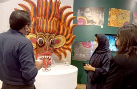 ميثاء الشامسي تزور جناح سريلانكا في إكسبو 2020