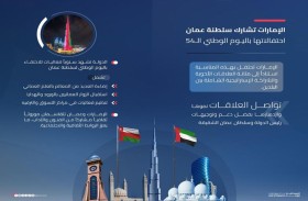 الإمارات تشارك سلطنة عمان احتفالاتها باليوم الوطني الـ 54