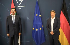 سلطان الجابر يبحث تعزيز العلاقات الاستراتيجية مع نائب المستشار الألماني وعدد من الوزراء والمسؤولين