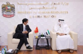 الإمارات وفيتنام تبحثان تعزيز التعاون في مجالات العمل