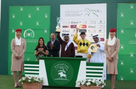 «ثنائية» للمحيربي والمهيري في السباق الخامس على مضمار العين للفروسية