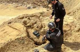 تفجير قنبلة من الحرب العالمية قرب باريس