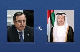 عبدالله بن زايد وأمين عام جامعة الدول العربية يبحثان هاتفياً الأوضاع في المنطقة