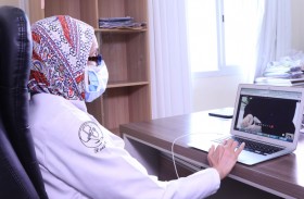 التطبيب عن بعد بـاجتماعية الشارقة يعزز الرعاية الصحية للمجتمع 