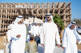 سلطان بن حمدان بن زايد يزور مشروع Project 02 في قلعة مزيرعة بمنطقة الظفرة