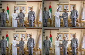 رئيس الجهاز الوطني لمكافحة المخدرات يطّلع على جهود الحرس الوطني في تعزيز الأمن ويكرّم عدداً من منتسبيه