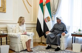 رئيس الدولة يوجه بتقديم أربعة ملايين دولار لصالح مشروع للمؤسسة تحت مسمى (بيوت الايتام العائلية)