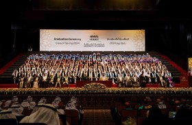 سلطان بن أحمد القاسمي يشهد حفل تخريج طلاب جامعة الشارقة