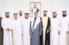 نهيان بن مبارك يحضر أفراح الريسي والشحي في العين