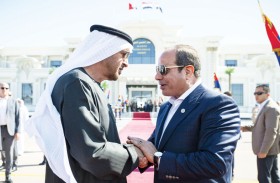 رئيس الدولة يغادر العلمين  في ختام زيارة أخوية إلى مصر