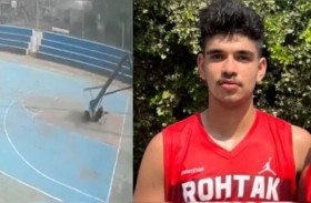 وفاة لاعب أثناء التدريب إثر سقوط عمود حديدي فوقه