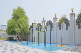 بلدية مدينة أبوظبي تنشئ مساراً رياضياً ومنطقتي تمارين رياضية حول قصر المنهل