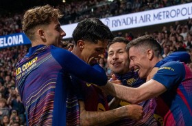 برشلونة يحسم «بروفة» دوري الأبطال ويبتعد 7 نقاط عن ريال مدريد