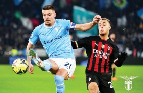 رباعية لاتسيو «تكشف» أزمة ميلان