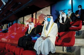 محمد بن زايد يشهد افتتاح دورة بكين للألعاب الأولمبية الشتوية 2022 التي دشنها الرئيس الصيني