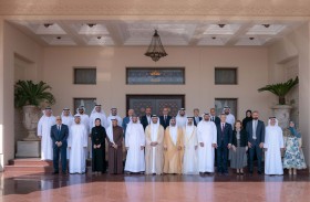 سلطان بن أحمد القاسمي يلتقي داعمي «القلب الكبير» بمناسبة مرور 10 سنوات على عطائهم المتواصل