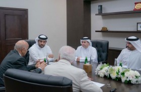 سلطان بن أحمد القاسمي يشهد توقيع مذكرة تفاهم بين جامعة الشارقة وهيئة الشارقة الصحية