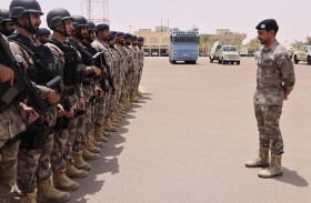 مدير قطاع المهام الخاصة بشرطة أبوظبي يتفقد جاهزية العمل الأمني في الظفرة